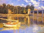 Claude Monet Le Pont d'Argenteuil oil painting picture wholesale
